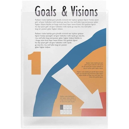 Tarifold Self-Adhesive Storage Pockets, 9 in X 11-1/2 in, PK300 103-10109